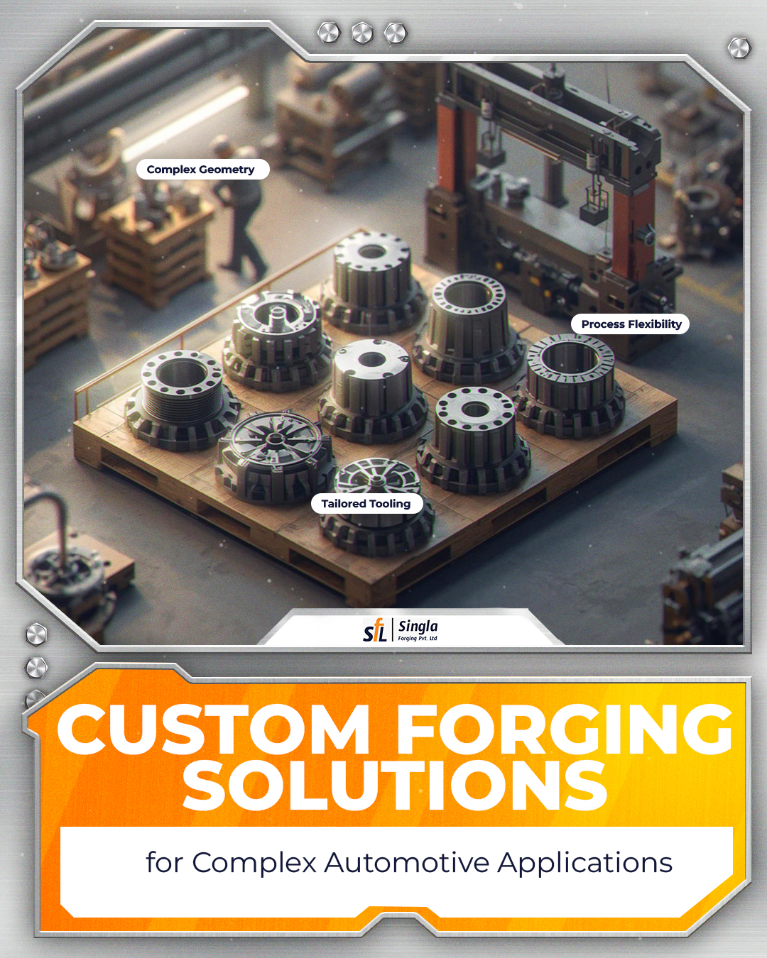 Custom Forging Solutions for Complex Automotive Applications