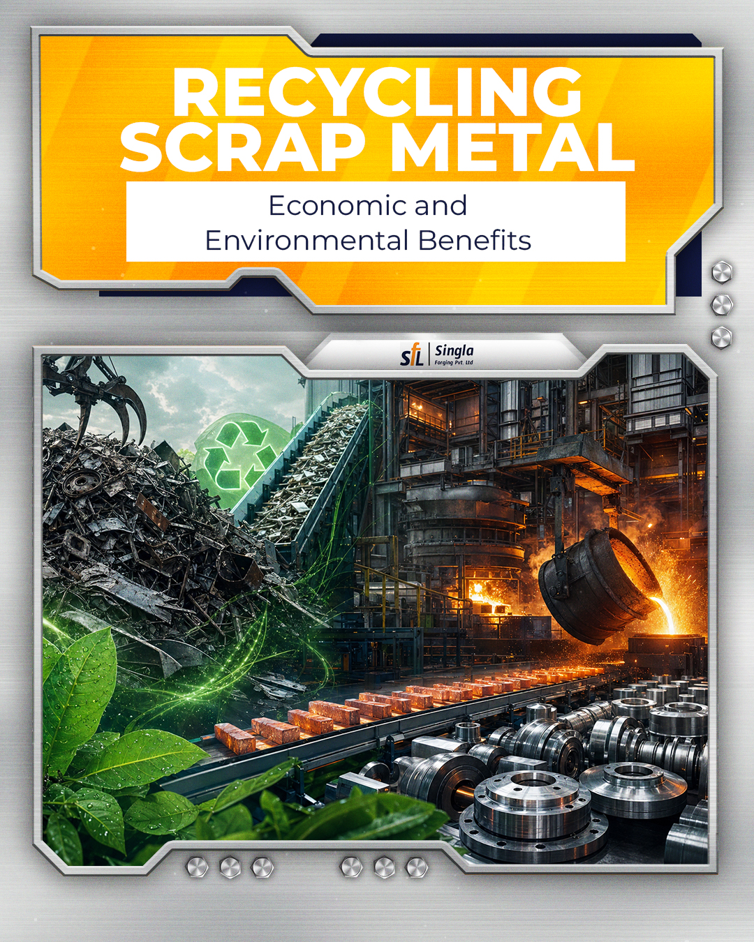 Recycling Scrap Metal: Economic and Environmental Benefits